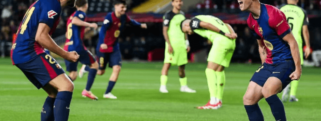 Barcelona on lyömätön 14 kierrosta ja johtaa La Ligaa 7 pisteellä! Barcelona on lyömätön 14 kierrosta ja johtaa La Ligaa 7 pisteellä!