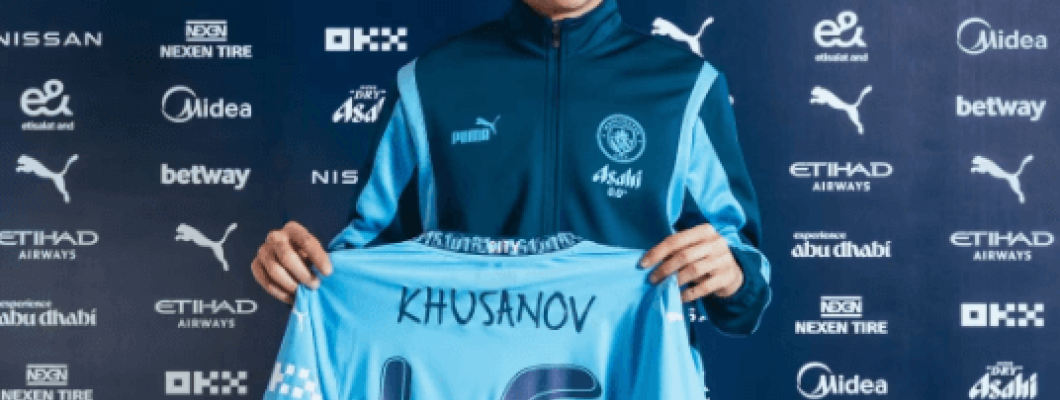 Husanov liittyy ja avaa Manchester Cityn jälleenrakennuksen ensimmäisen vaiheen Husanov liittyy ja avaa Manchester Cityn jälleenrakennuksen ensimmäisen vaiheen