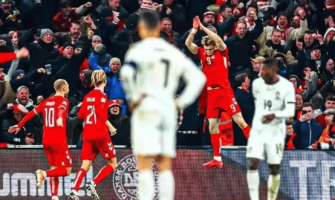 Tanska 1-0 Portugali, Hojlundin juhla herätti kiivasta keskustelua Tanska 1-0 Portugali, Hojlundin juhla herätti kiivasta keskustelua