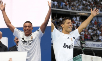 Mbappe laskeutui virallisesti Bernabeulle Mbappe laskeutui virallisesti Bernabeulle